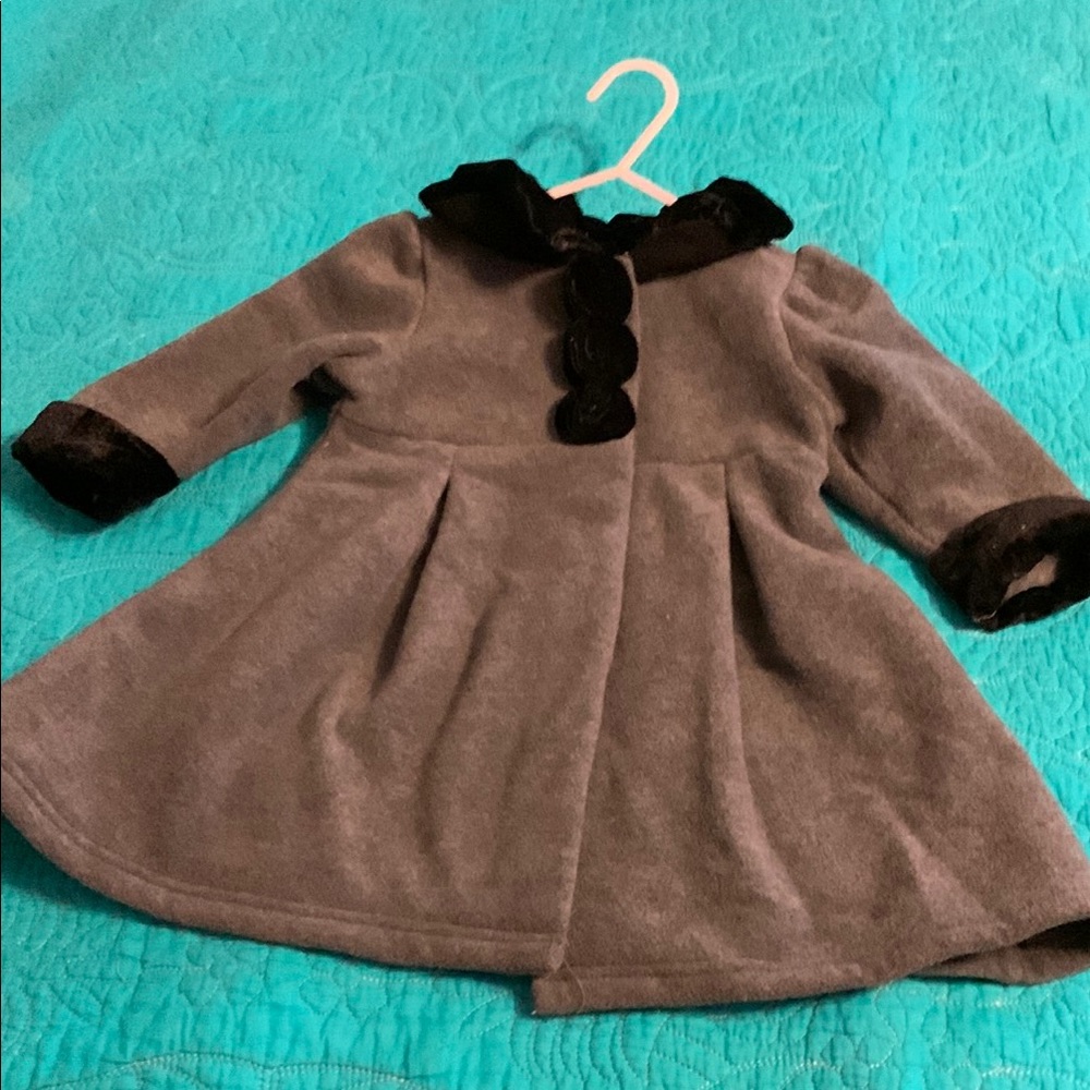 good lad Gray Coat with Black Accents